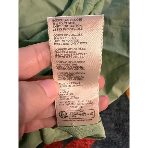 NWT Free People Drops of Venus Midi Dress Size Medium - Picture 6 of 6